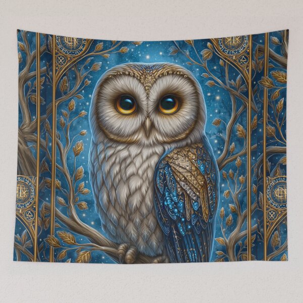 Item preview, Magical Golden Owl designed and sold by MyMagicalPlace.