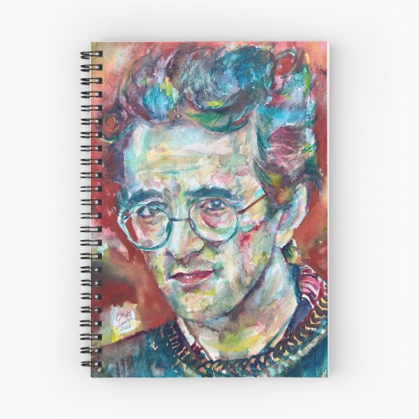 Item preview, ROBERTO BOLANO watercolor portrait designed and sold by lautir.