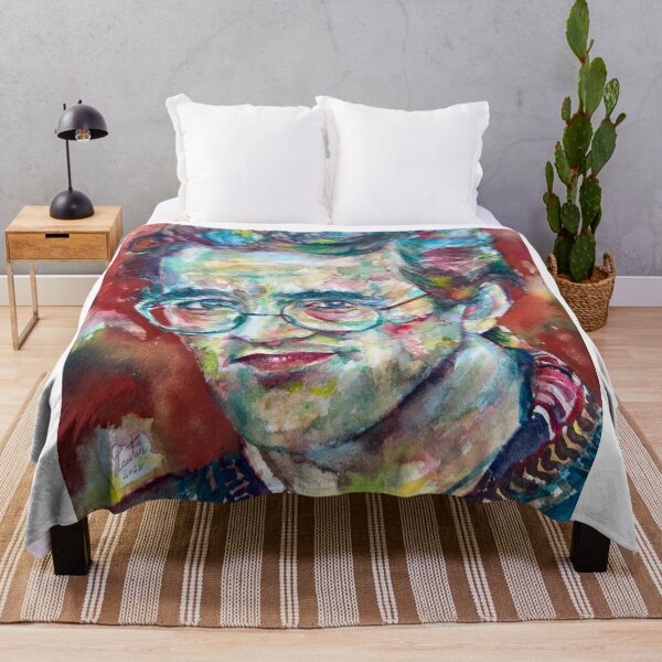 Item preview, ROBERTO BOLANO watercolor portrait designed and sold by lautir.