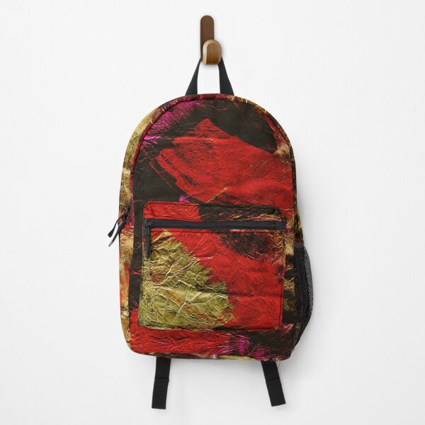 Item preview, Vivid Red Expressionism Textured Abstraction On Paper designed and sold by NickDedidis.