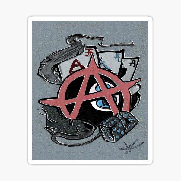 Artikel-Vorschau von Anarchistischer Spieler, designt und verkauft von Vibe the Enigma™.
