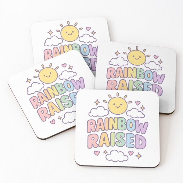 Item preview, LGBTQ+ Kids Pride Shirt – “Rainbow Raised” designed and sold by nbg2012.