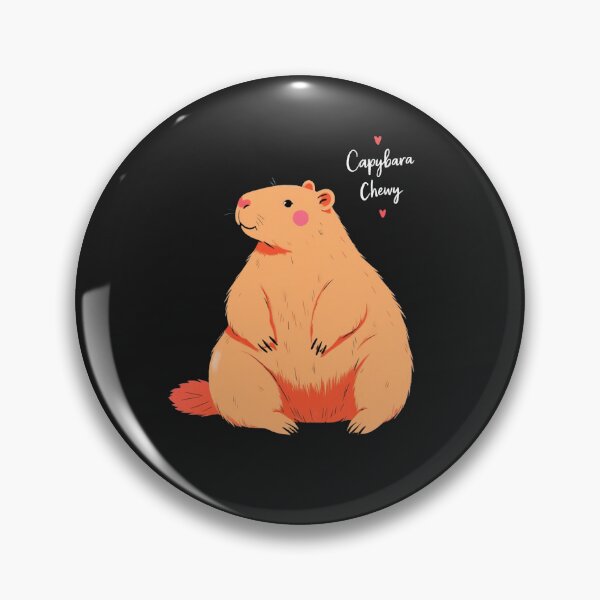 Item preview, Capybara Chewy Living the Lazy Life in Style designed and sold by thuhuongfashion.