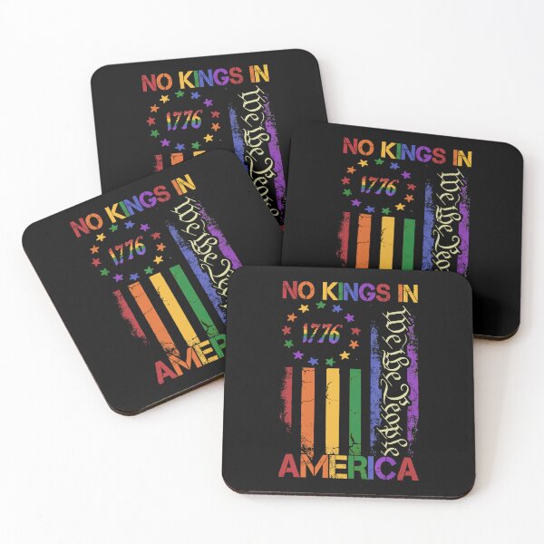 Item preview, No Kings in America Since 1776 Pride Month We The People designed and sold by Artifyo.