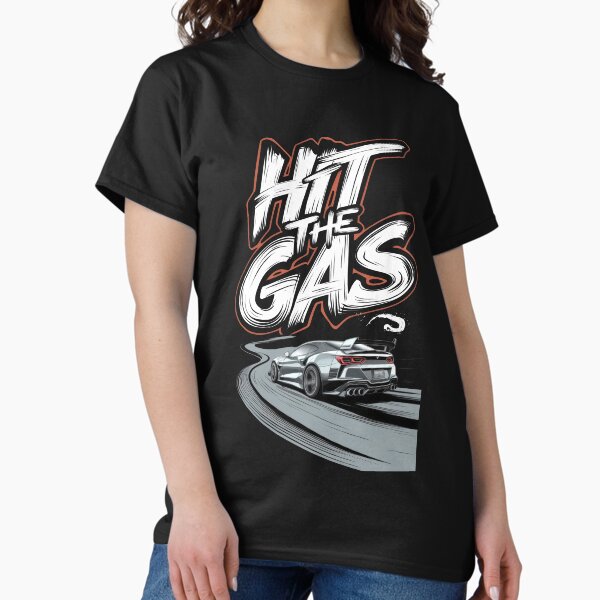 Item preview, Street Art slogan : Hit the Gas designed and sold by NEUMANN ArtWear Boutique.