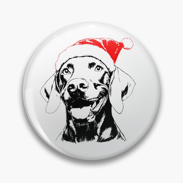 Item preview, Weimaraner’s Christmas Charm designed and sold by JollyCritters.