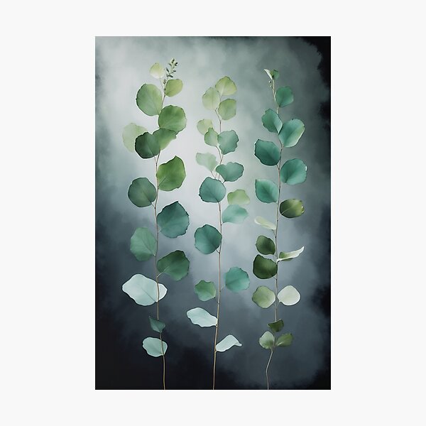 Item preview, Misty Gumleaves  designed and sold by AussieConcepts.