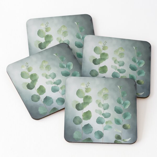 Item preview, Misty Gumleaves  designed and sold by AussieConcepts.