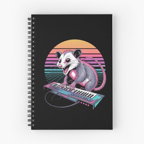 Item preview,  Opossum playing a keyboard instrument designed and sold by WikaKowalczyk.