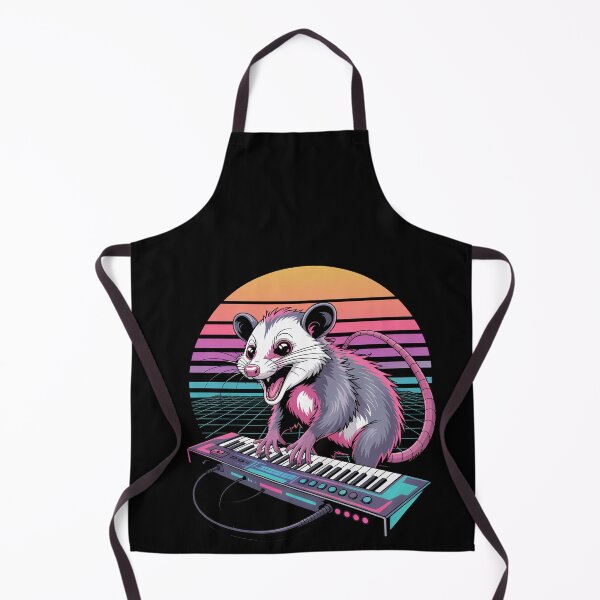 Item preview, Opossum playing a keyboard instrument designed and sold by WikaKowalczyk.