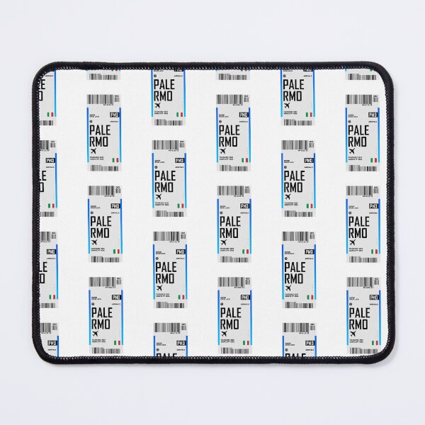 Item preview, Palermo City Sticker Boarding Pass designed and sold by TulipaGraphics.