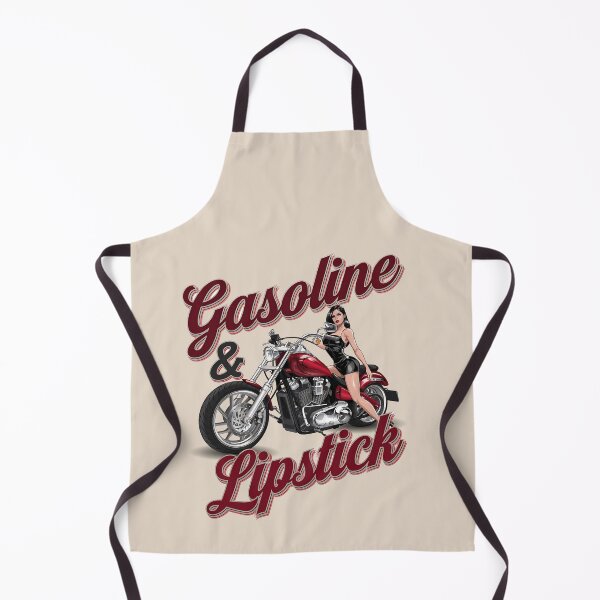 Item preview, Gasoline & lipstick - Filling station - Petroliana - cafe racer styling - highway to hell - Chop shop - Born to race designed and sold by JansenGS.