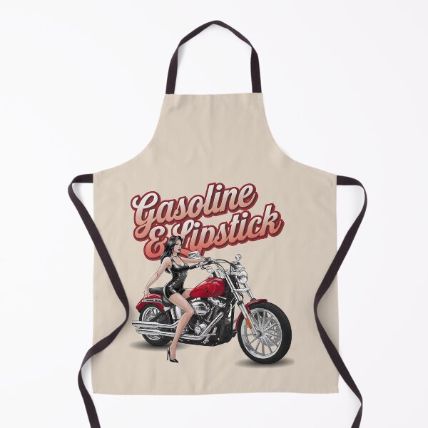 Item preview, Gasoline & lipstick - Filling station - Petroliana - cafe racer styling - highway to hell - Chop shop - Born to race designed and sold by JansenGS.