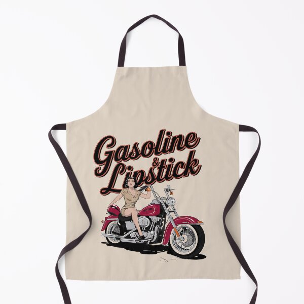 Item preview, Gasoline & lipstick - Filling station - Petroliana - cafe racer styling - highway to hell - Chop shop - Born to race designed and sold by JansenGS.