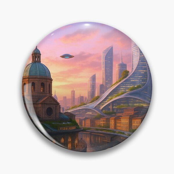 Item preview, Genoa - Futuristic Cities designed and sold by Eric Nagel.