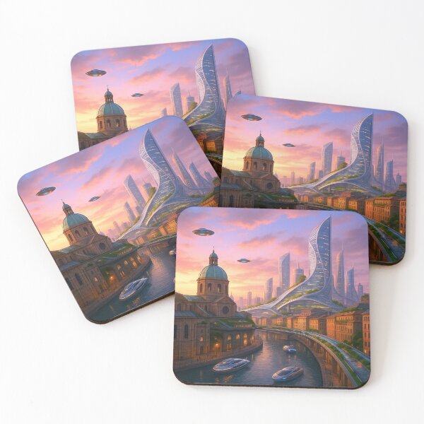 Item preview, Genoa - Futuristic Cities designed and sold by Eric Nagel.