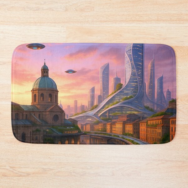 Item preview, Genoa - Futuristic Cities designed and sold by Eric Nagel.
