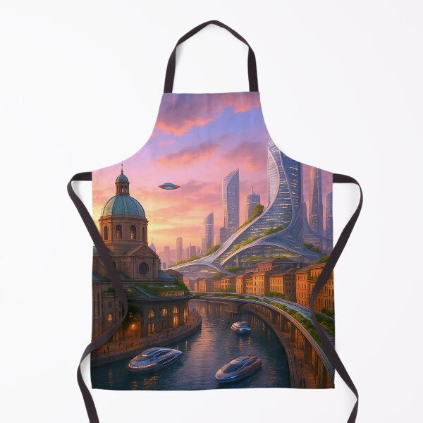 Item preview, Genoa - Futuristic Cities designed and sold by Eric Nagel.