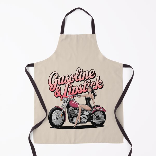 Item preview, Gasoline & lipstick - Filling station - Petroliana - cafe racer styling - highway to hell - Chop shop - Born to race designed and sold by JansenGS.