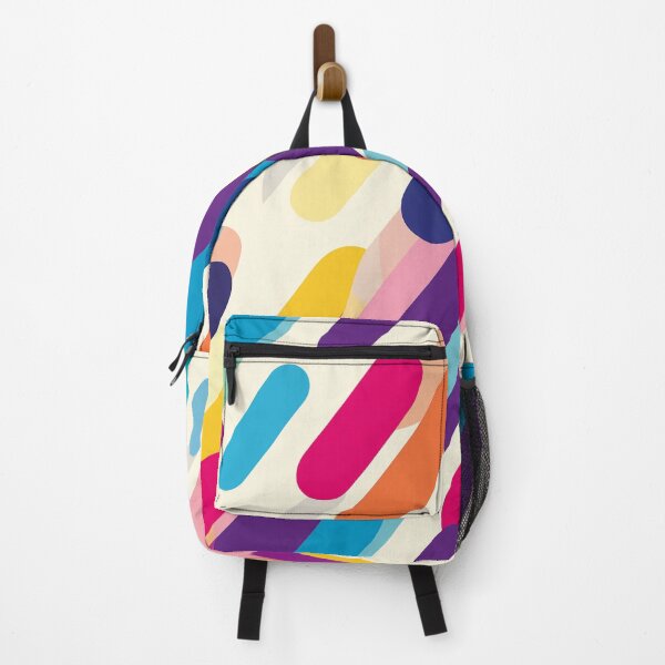 Item preview, A Seamless Pattern of an Inclined Colorful Abstract Shape designed and sold by piairz-shop.