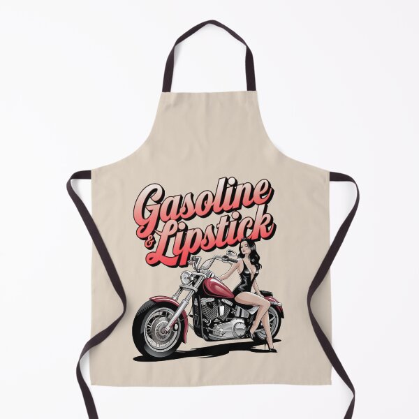 Item preview, Gasoline & lipstick - Filling station - Petroliana - cafe racer styling - highway to hell - Chop shop - Born to race designed and sold by JansenGS.