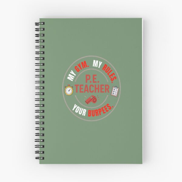 Item preview, P. E. Teacher: My Rules, Your Burpees! designed and sold by LaPaz361.