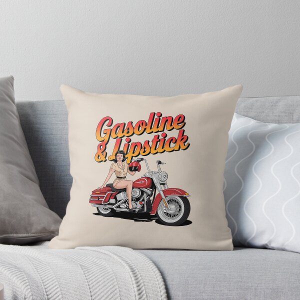 Item preview, Gasoline & lipstick - Filling station - Petroliana - cafe racer styling - highway to hell - Chop shop - Born to race designed and sold by JansenGS.