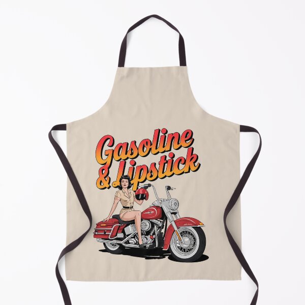 Item preview, Gasoline & lipstick - Filling station - Petroliana - cafe racer styling - highway to hell - Chop shop - Born to race designed and sold by JansenGS.