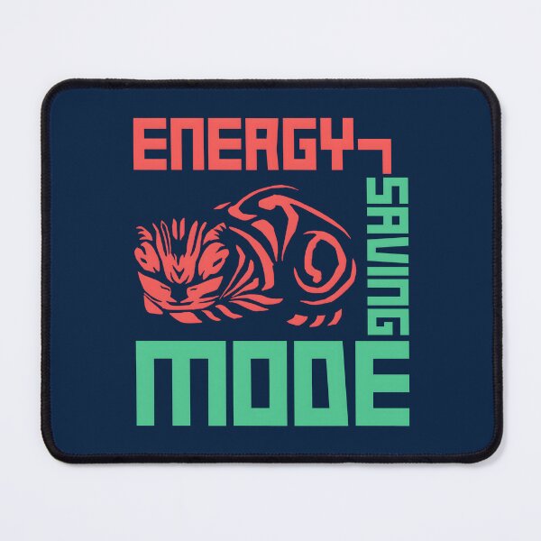 Item preview, Sleeping Cat - Energy-Saving Mode designed and sold by ColoursByAlex.