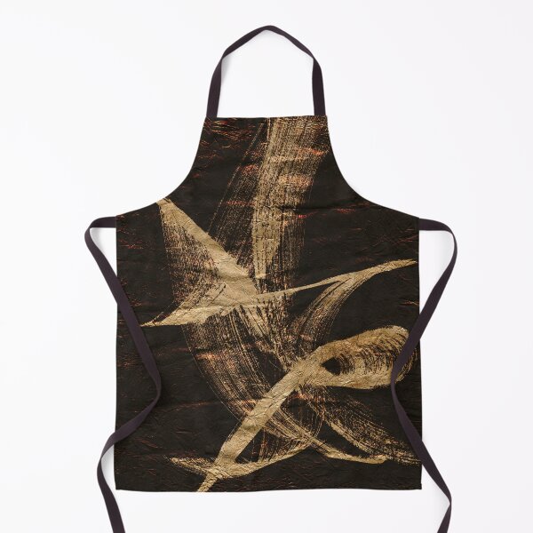 Item preview, Gold Abstract Sweeps on Paper designed and sold by NickDedidis.