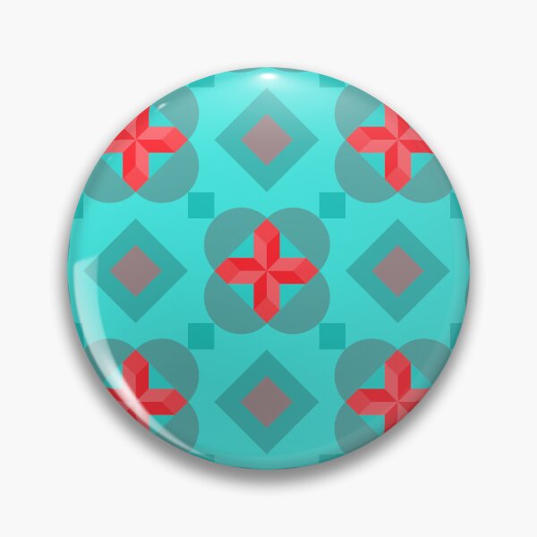 Item preview, Geometric Pattern: Javier: Alina designed and sold by Red Wolf.