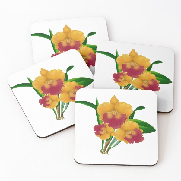 Item preview, Nature's Healing Power: Vibrant Cattleya Orchids designed and sold by Wednesday Art design .
