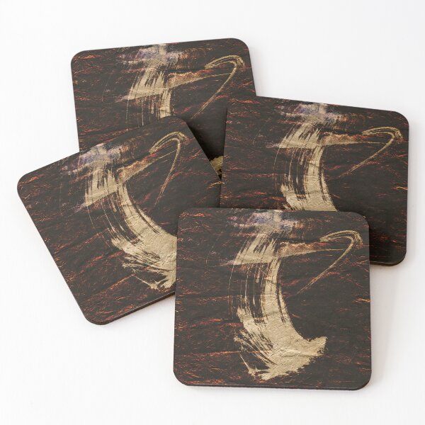 Item preview, Light Brushstroke Abstraction On Textured Paper designed and sold by NickDedidis.