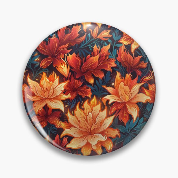 Item preview, Fire Flowers designed and sold by CoolPixels.