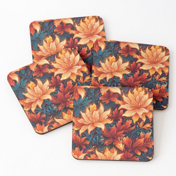 Item preview, Fire Flowers designed and sold by CoolPixels.