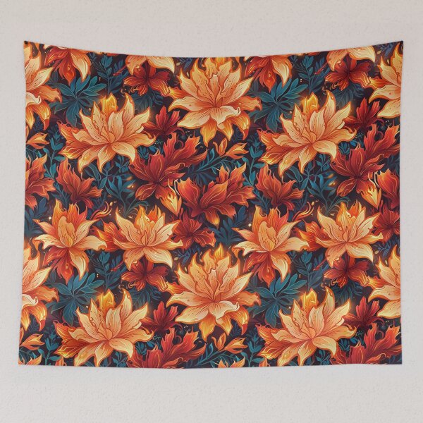 Item preview, Fire Flowers designed and sold by CoolPixels.