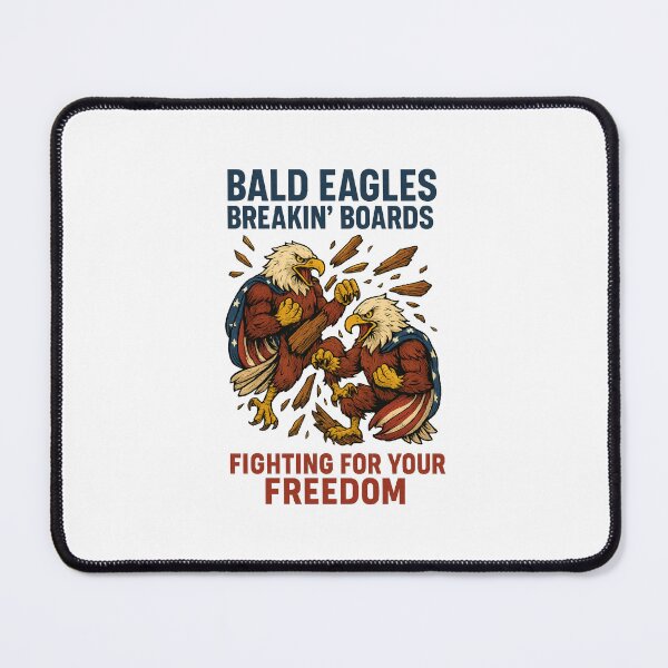 Item preview, Bald Eagles Breakin' Boards – Fighting for Your Freedom designed and sold by Alphawearusa.