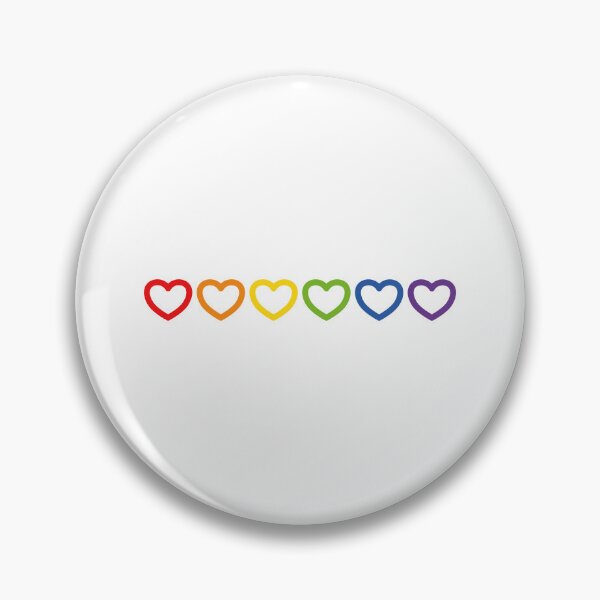 Item preview, Rainbow Hearts LGBTQ LGBT gay pride   designed and sold by Inspirationmotivation.