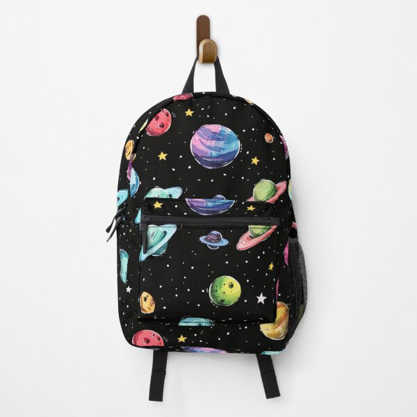 Item preview, Planets in a galaxy in watercolor style designed and sold by piairz-shop.