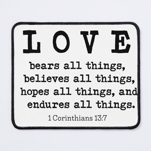 Item preview, Love | Bible Verse | Minimalist | Typography Design designed and sold by JirehKollezion.