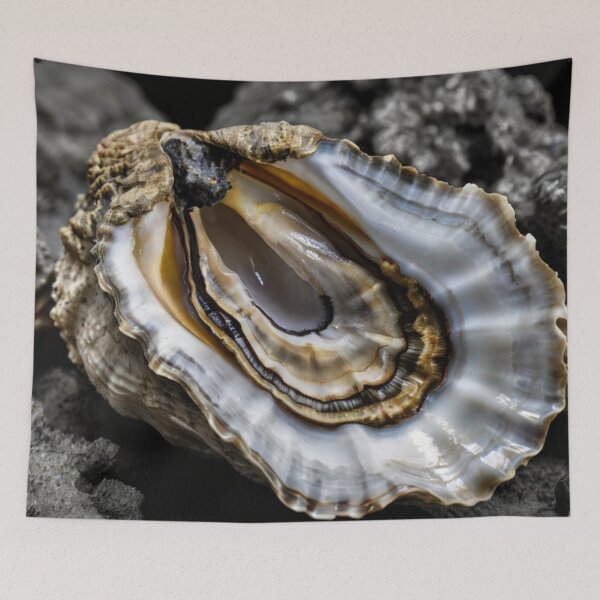Item preview, Oyster Shell Art 04 designed and sold by I-HERE.