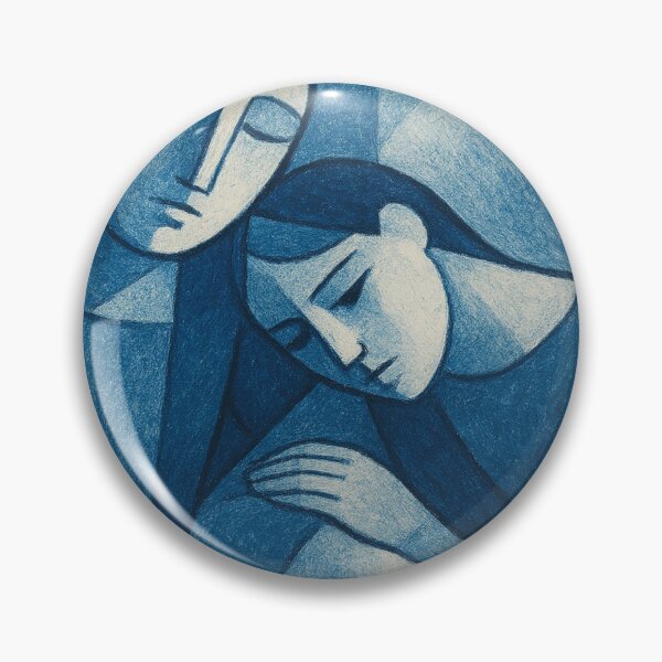 Item preview, Melancholic closeness in blue designed and sold by Sigtrix.