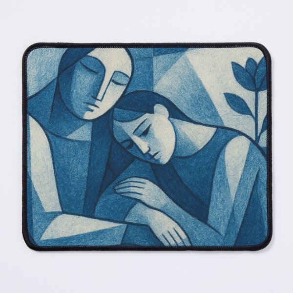 Item preview, Melancholic closeness in blue designed and sold by Sigtrix.