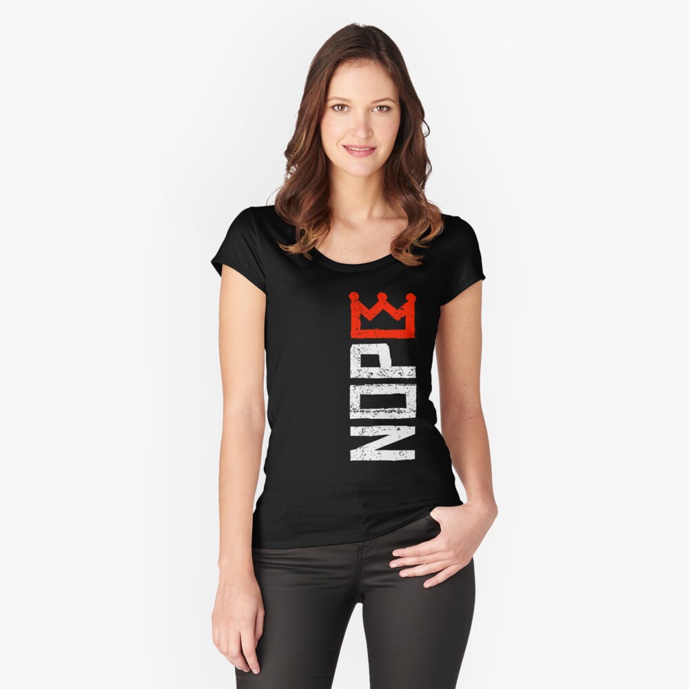 Item preview, Fitted Scoop T-Shirt designed and sold by Claude119.
