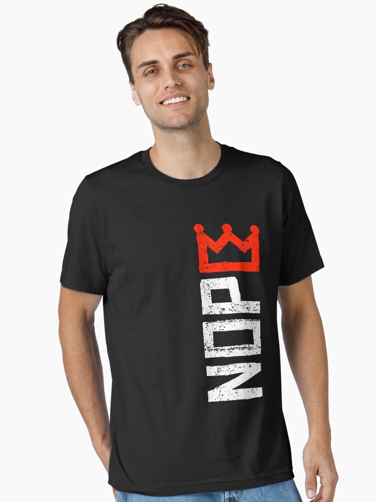 Thumbnail 1 of 7, Essential T-Shirt,  No Kings Protest Sign Vertical  designed and sold by Claude119.