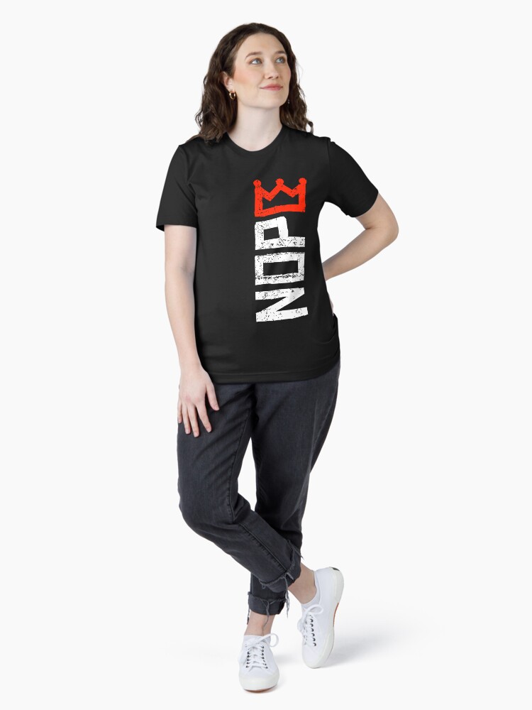 Thumbnail 4 of 7, Essential T-Shirt,  No Kings Protest Sign Vertical  designed and sold by Claude119.