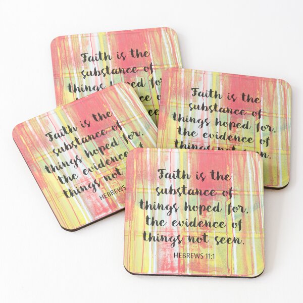 Item preview, Faith: The Evidence Beyond Sight Inspired from Hebrews 11:1 | Bible Verse designed and sold by JirehKollezion.