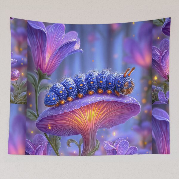 Item preview, Caterpillar on a Mushroom Alice designed and sold by MyMagicalPlace.