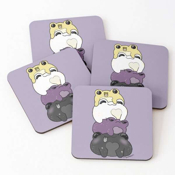 Item preview, Nonbinary Frog Friends designed and sold by PyroAshes.