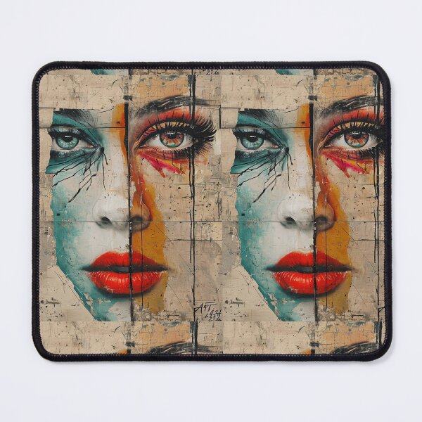Item preview, Fragmented Face Artwork designed and sold by Aise06.
